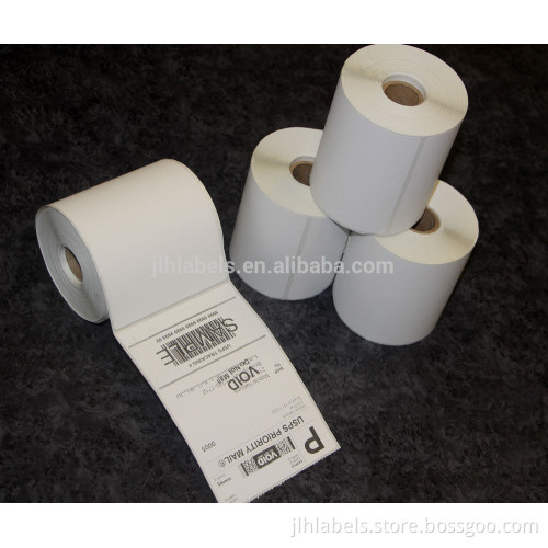 blank direct thermal label 4x6x250pcs/roll, zebra label